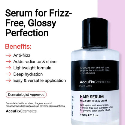 Best Hair Serum for Frizzy Hair - AccuFix Cosmetics