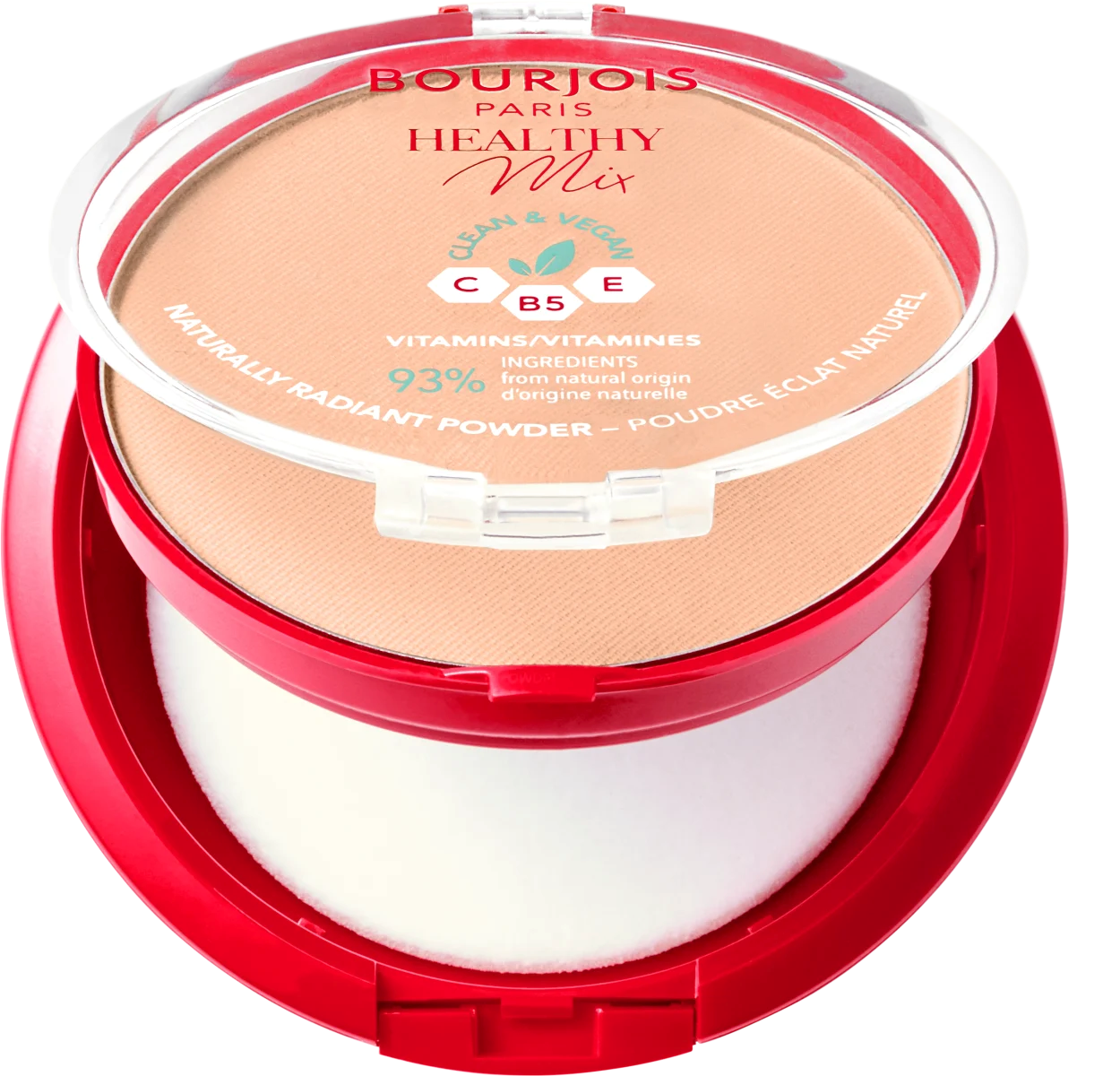 Bourjois Paris Healthy Mix Compact Powder - 02 Vanilla 10g