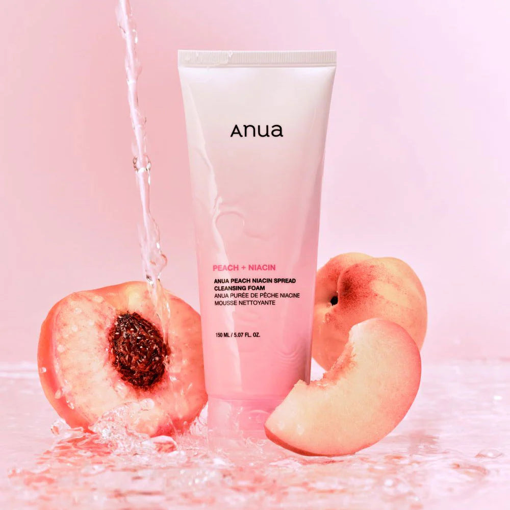 Anua - Peach Niacin Spread Cleansing Foam - 150ml