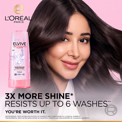 L'Oréal Paris Elvive Glycolic Gloss Conditioner - 175ml