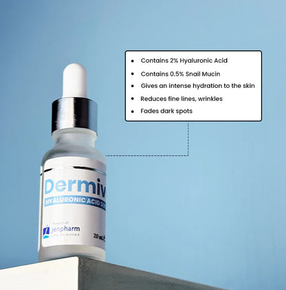 Jenpharm - Dermive Hyaluronic Acid Serum - 20Ml