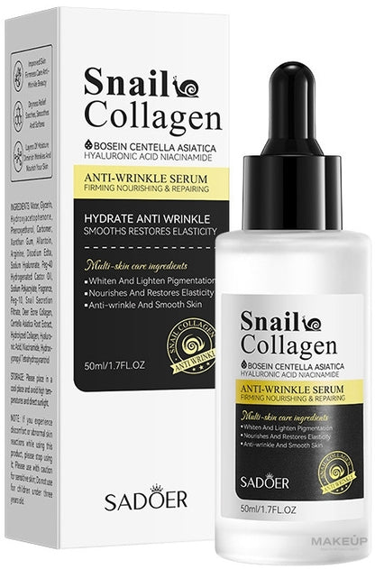 Sadoer Snail Collagen Anti - Wrinkle Serum 50Ml