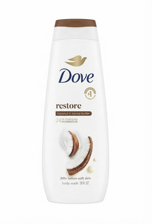 Dove - Restore Coconut Cocoa Butter Body Wash - 591ml