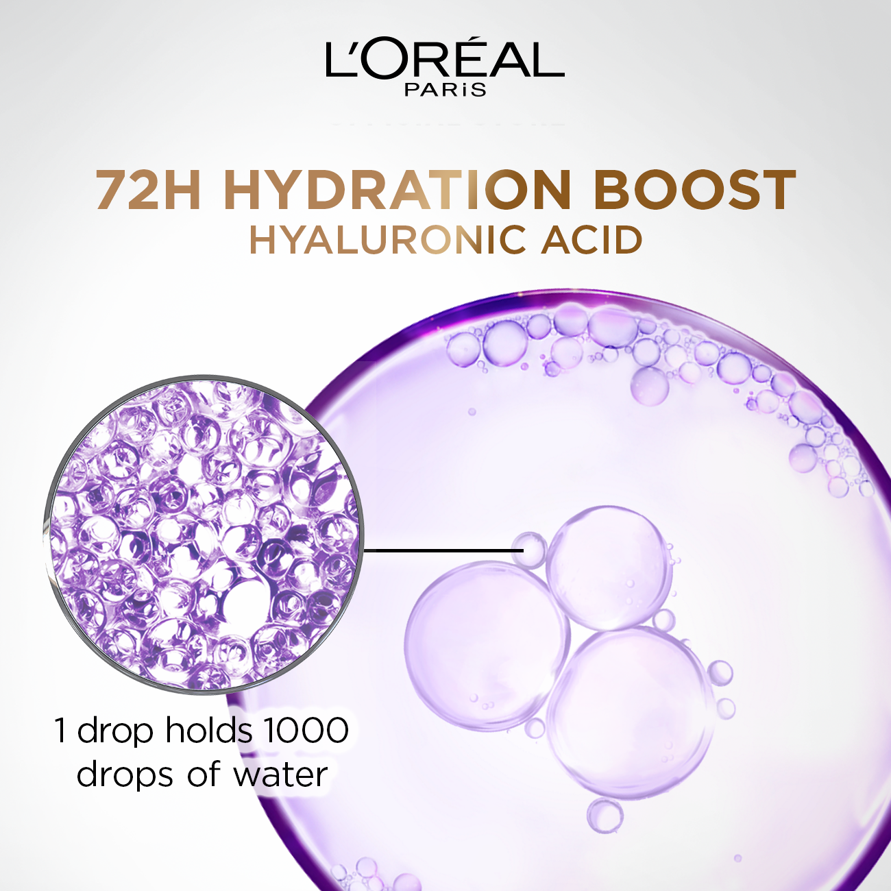 L'Oreal Paris - Elvive Hyaluron Moisture - Moisture Filling Night Cream - 200 ml