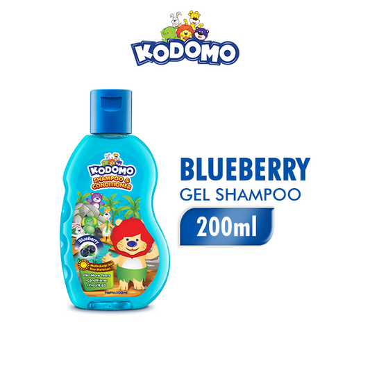 Kodomo - Shampoo & Conditioner Blueberry - 200Ml