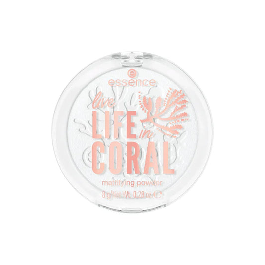 Essence Life In Coral Mattifying Powder 01