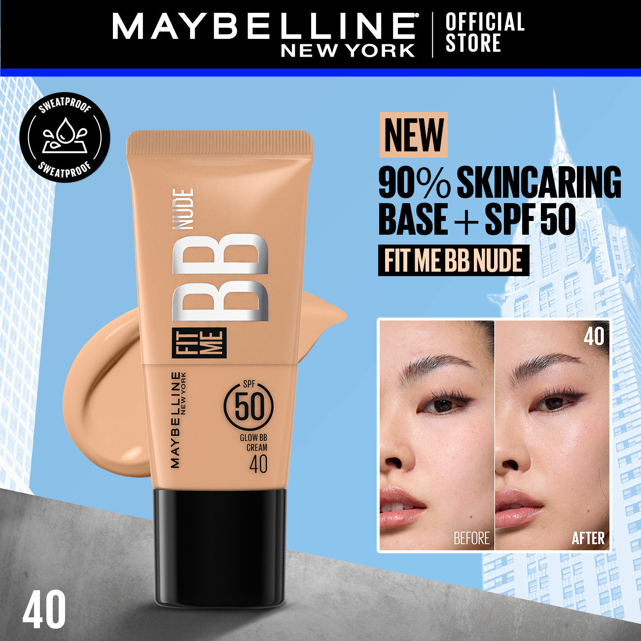 Maybelline - Fit Me BB Nude Cream