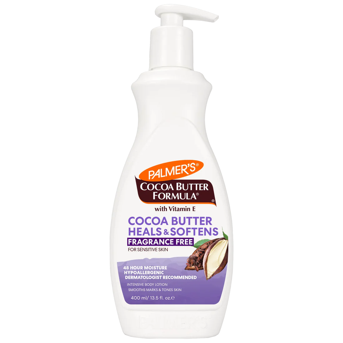 Palmer's - Cocoa Butter Body Lotion Fragrance Free - 400ml
