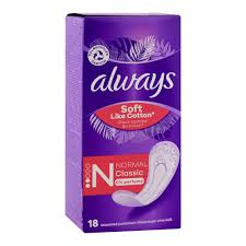 Always - Soft Like Cotton Normal Liners 18S