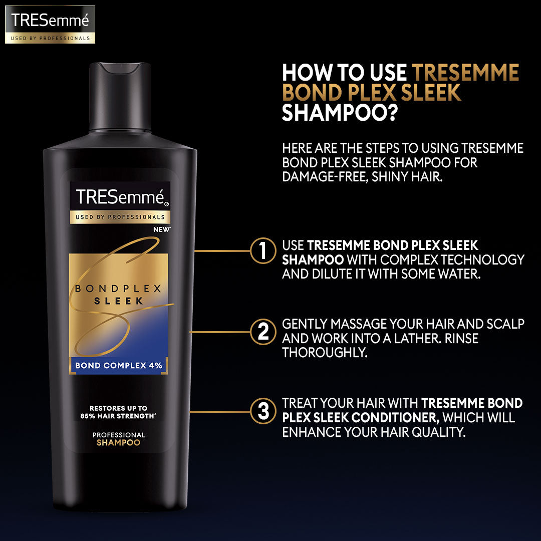 Tresemme Bond Plex Sleek Shampoo - 170ML