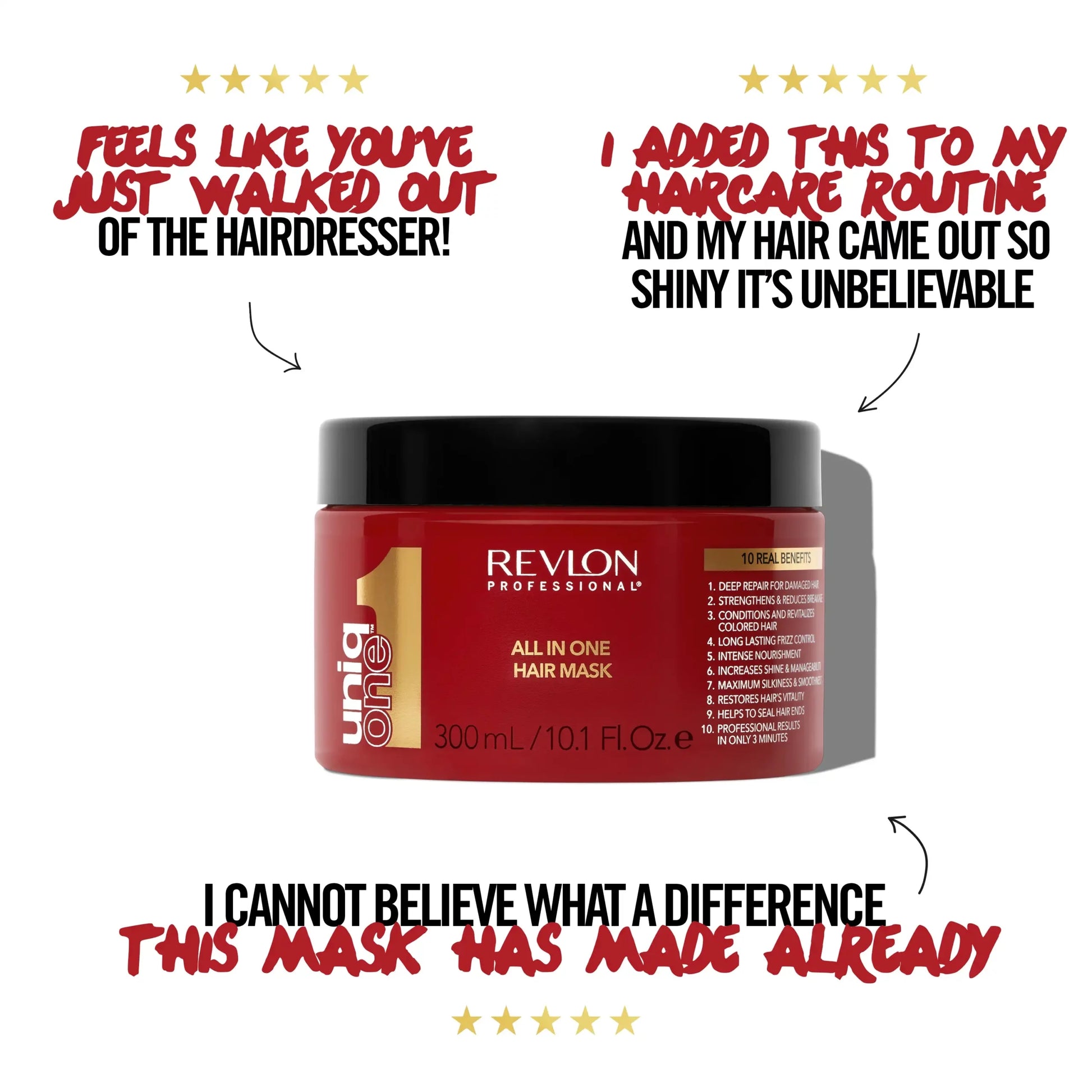 Revlon Professional - UniqONE All-in-One Hair Mask - Classic Fragrance 300ml