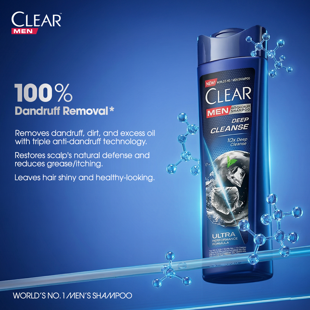 Clear - Deep Cleanse Shampoo - 400ml