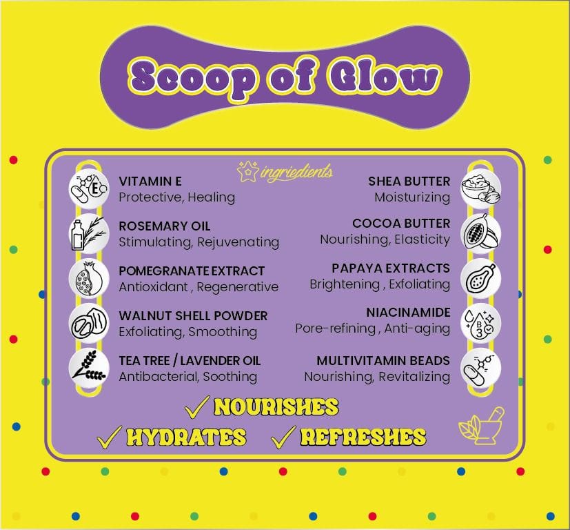 Glow Beauty - Scoop of Glow – For Acne & Strawberry Legs