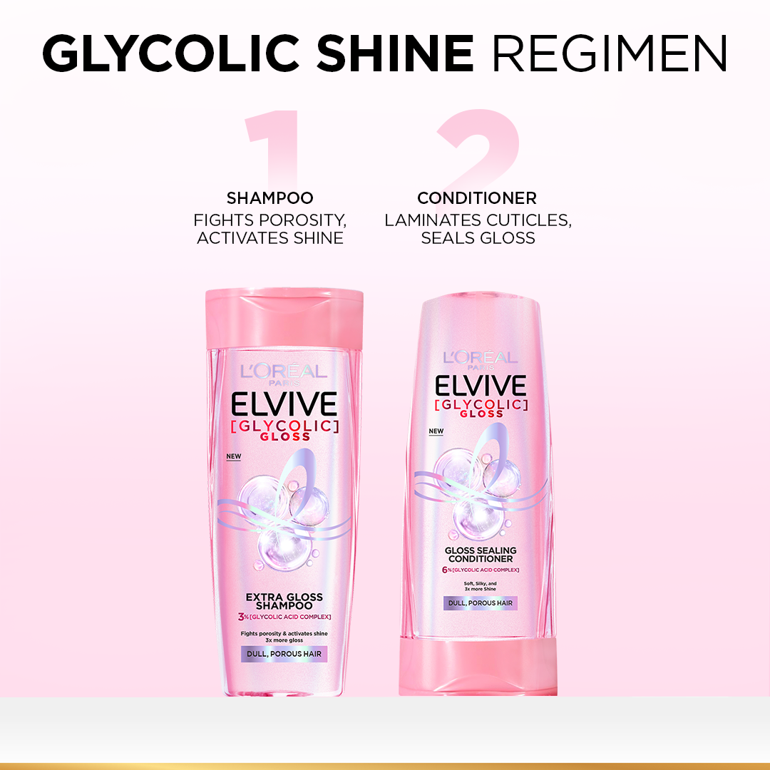 L'Oréal Paris Elvive Glycolic Gloss Conditioner - 175ml