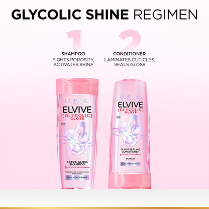 L'Oréal Paris Elvive Glycolic Gloss Conditioner - 175ml
