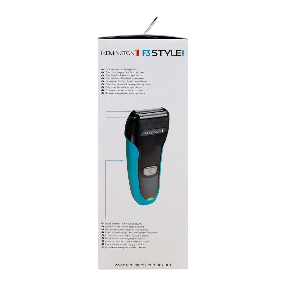 Remington F3 Style Series Electric Shaver Clean & Close Shaver, F3000