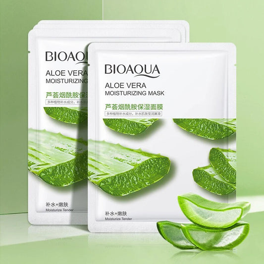 Bioaqua - Aloe Vera Moisturizing and Hydrating Mask - 25g