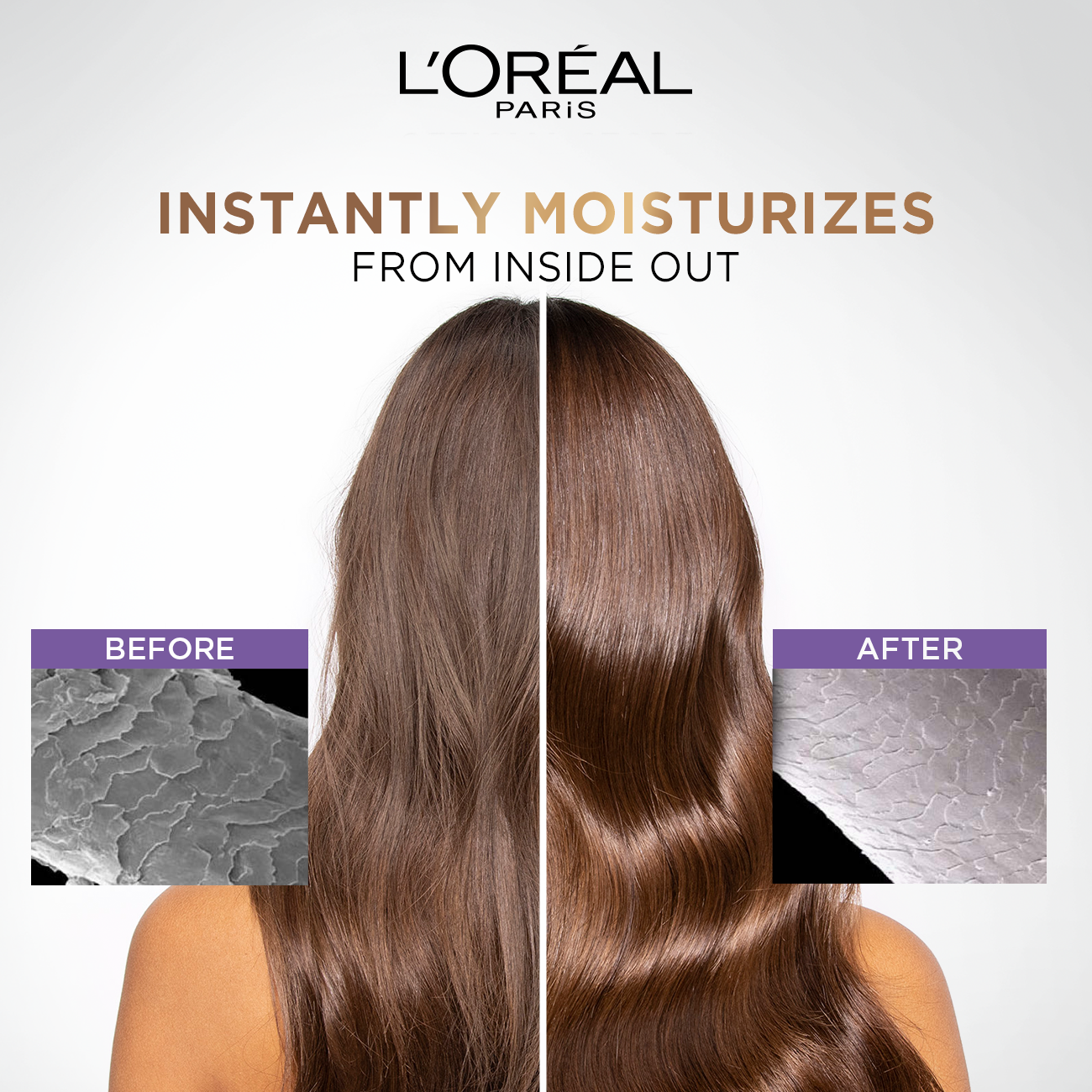 L'Oreal Paris - Elvive Hyaluron Moisture - Moisture Filling Night Cream - 200 ml