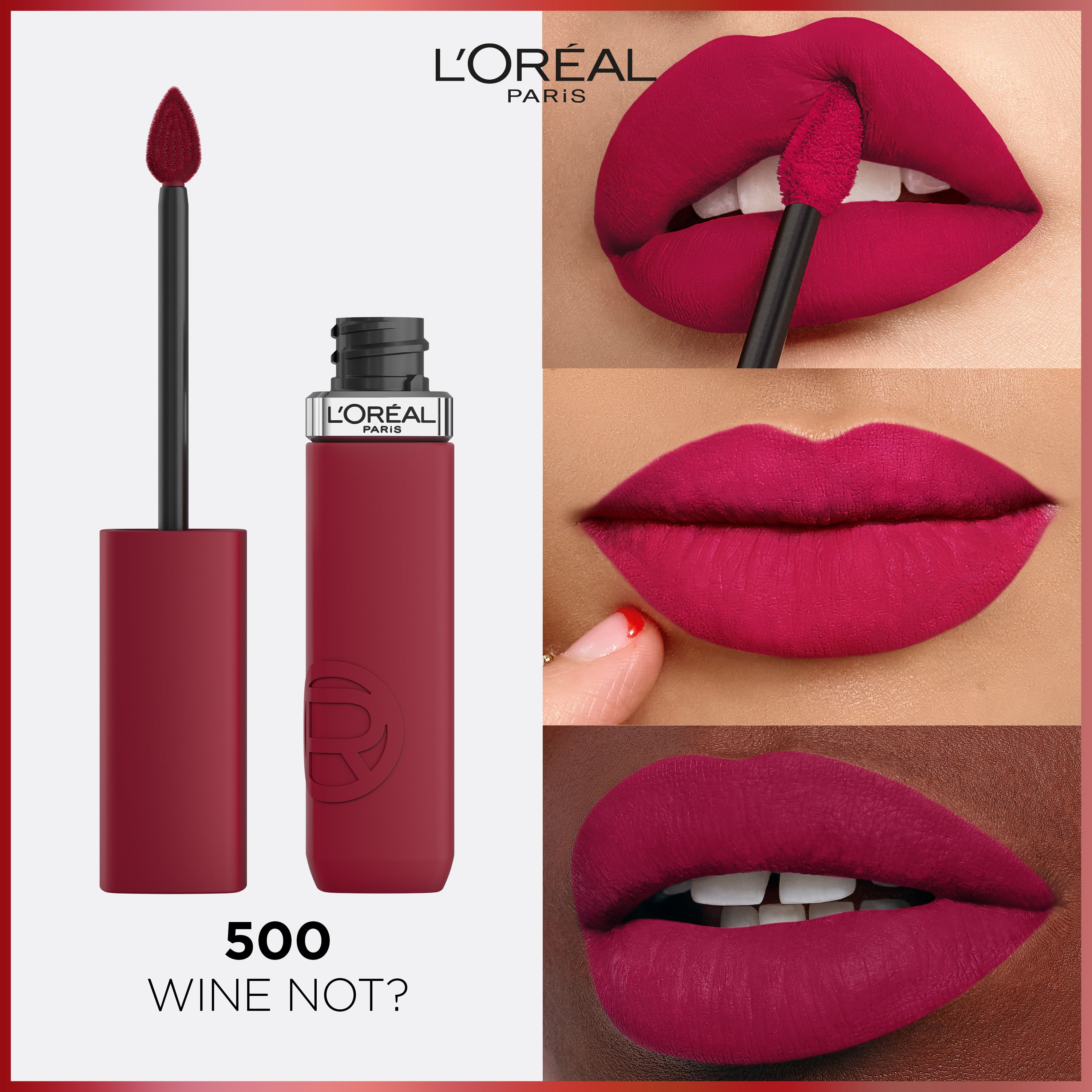 L'Oreal Paris Infallible Matte Resistance 500 Wine Not – Highfy.pk