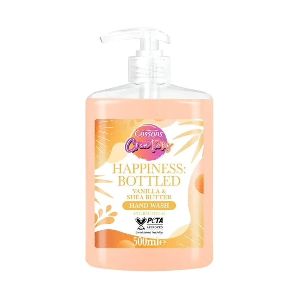 Cussons Creations Hand Wash Vanilla & Shea Butter 500Ml