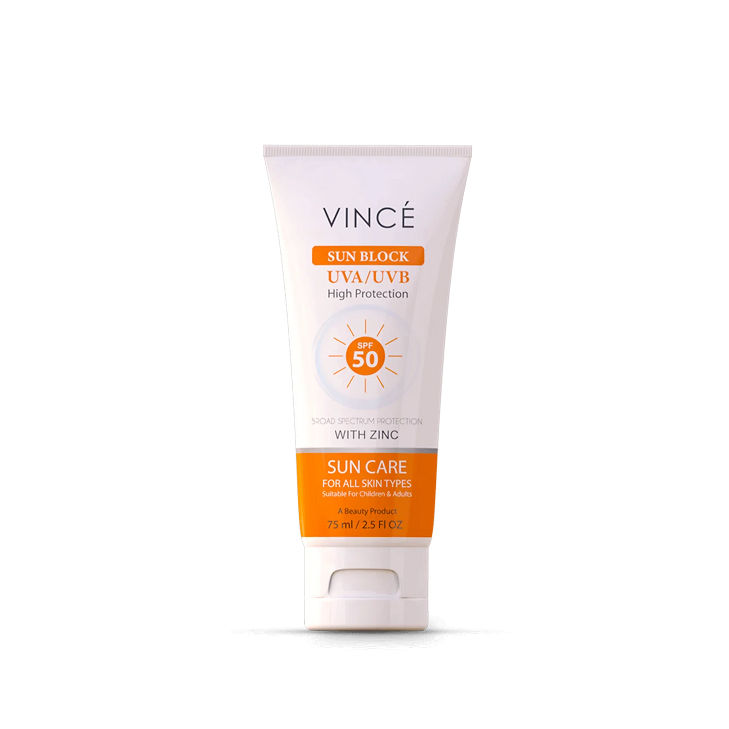 Vince - Sun Block-Uva & Uvb Protector Spf-50 - 75Ml