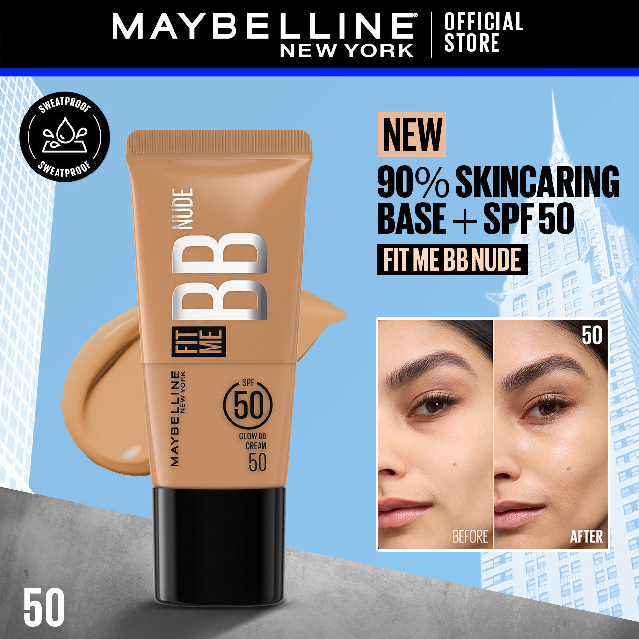 Maybelline - Fit Me BB Nude Cream