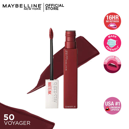 Maybelline New York Super Stay Matte Ink® Bold Long-Lasting Liquid Lipstick 