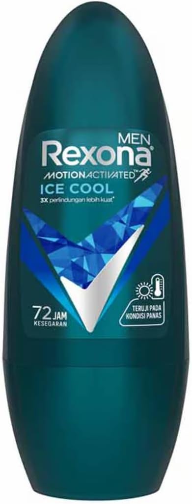 Rexona - Deodorant Roll On Men Ice Cool - 45Ml
