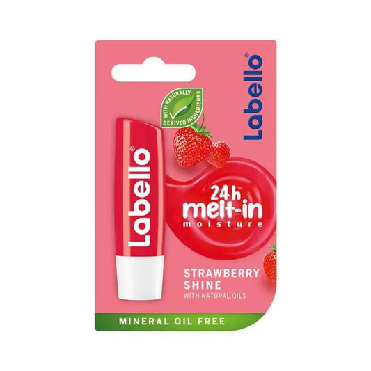Labello Lip Balm Strawberry Shine 4.8Gm