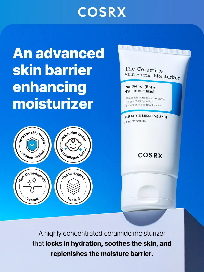 Cosrx - The Ceramide Skin Barrier Moisturizer 80Ml