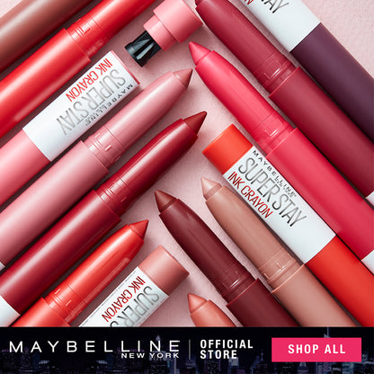 Maybelline New York Superstay Ink Lip Crayon with lasting ink technology