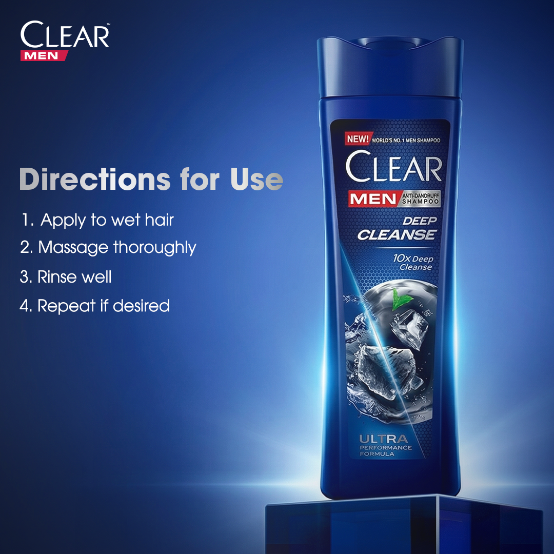Clear - Deep Cleanse Shampoo - 400ml
