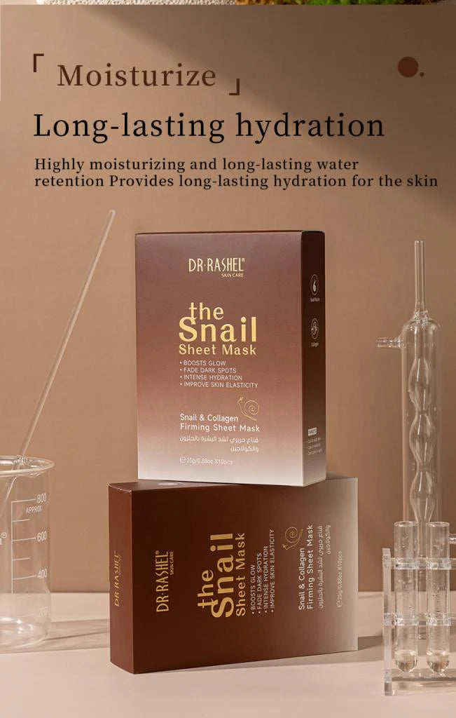 Dr Rashel - Snail & Collagen Firming Sheet Mask 25g