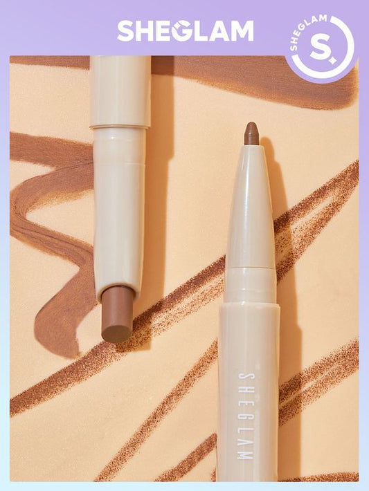 Sheglam Glam 101 Lipstick And Lip Liner Duo - Deep Caramel