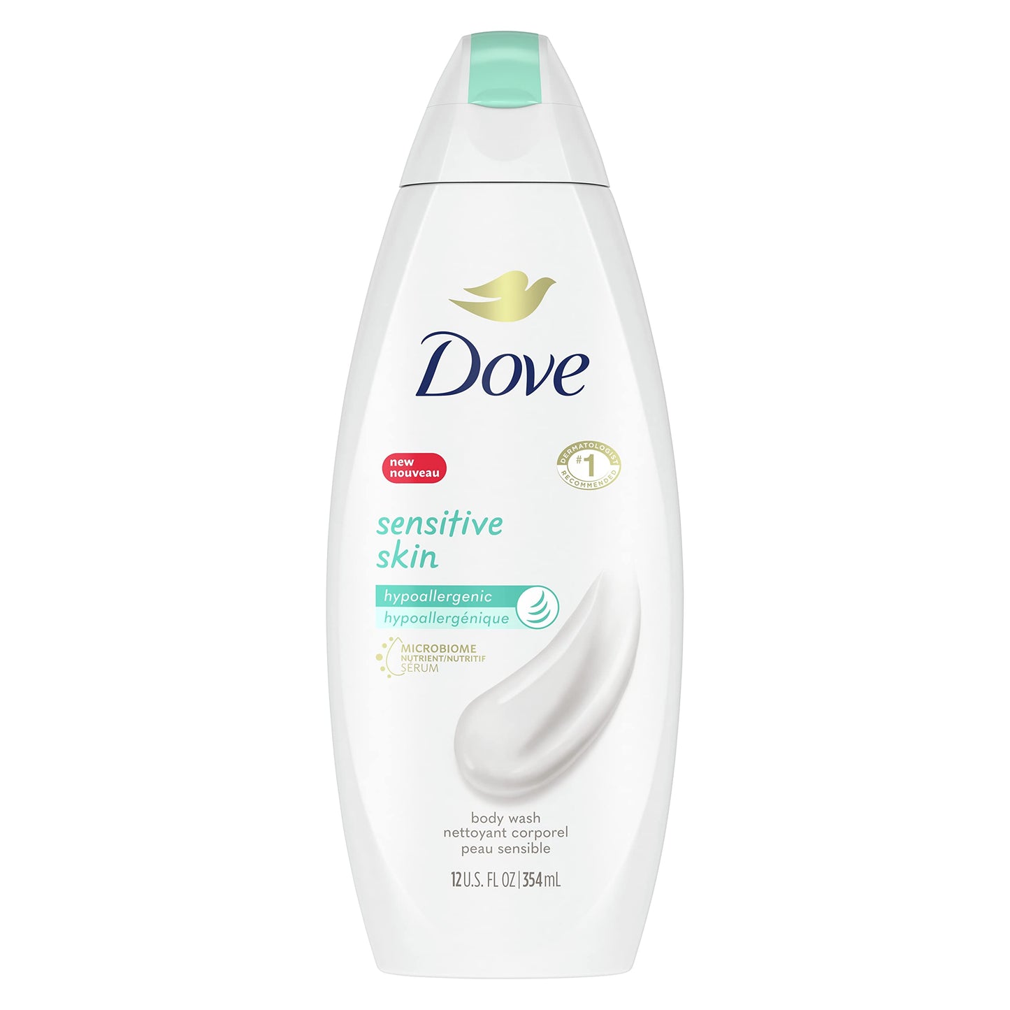 Dove Sensitive Skin Beauty Body Wash 345ml