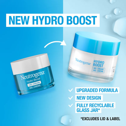 Bundle - Neutrogena Hydro Boost Gel-Cream Moisturiser 50Ml + Neutrogena Spot Controlling Facial Wash 200Ml
