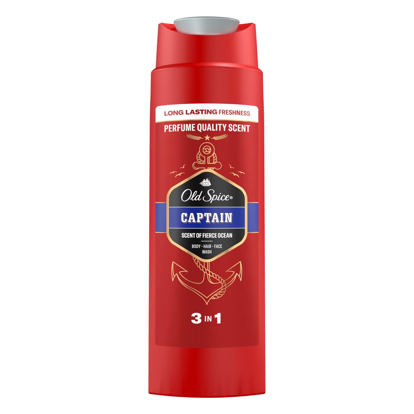 Old Spice - Shower Gel 3 in 1 Captain 400Ml