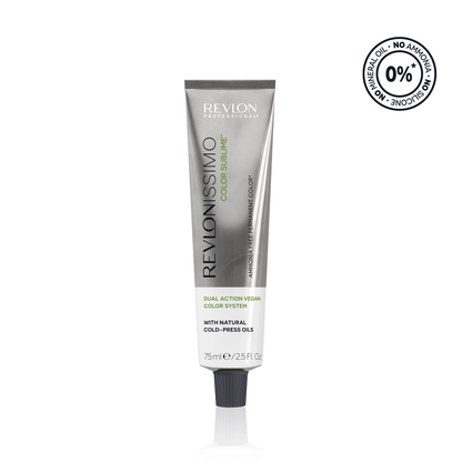 Revlon Professional - Color Sublime Ammonia Free Hair Color Cream Permanent Hair Color, for Salon & Home Use Rich Shades for Grey Coverage & Vibrant Hair Color 75ml