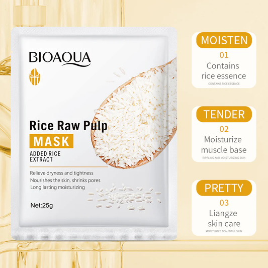 Bio Aqua Rice Raw Pulp Mask 25G