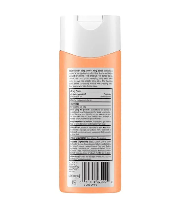 Neutrogena Body Clear Body Scrub 250ml