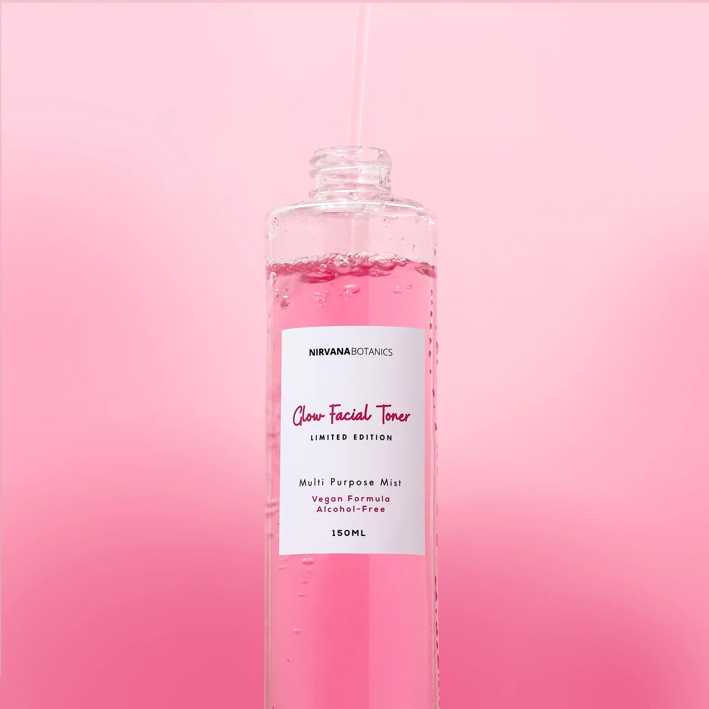 Nirvana Botanics - Pink Glow Facial Toner - Oily & Acne Prone Skin