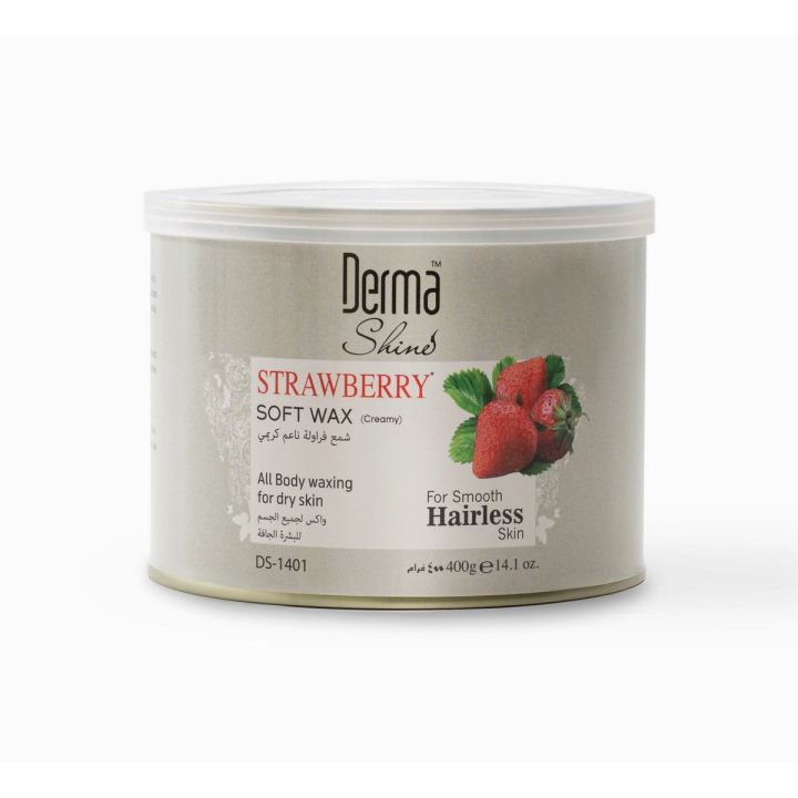 Derma Shine Strawberry Soft Wax 400G