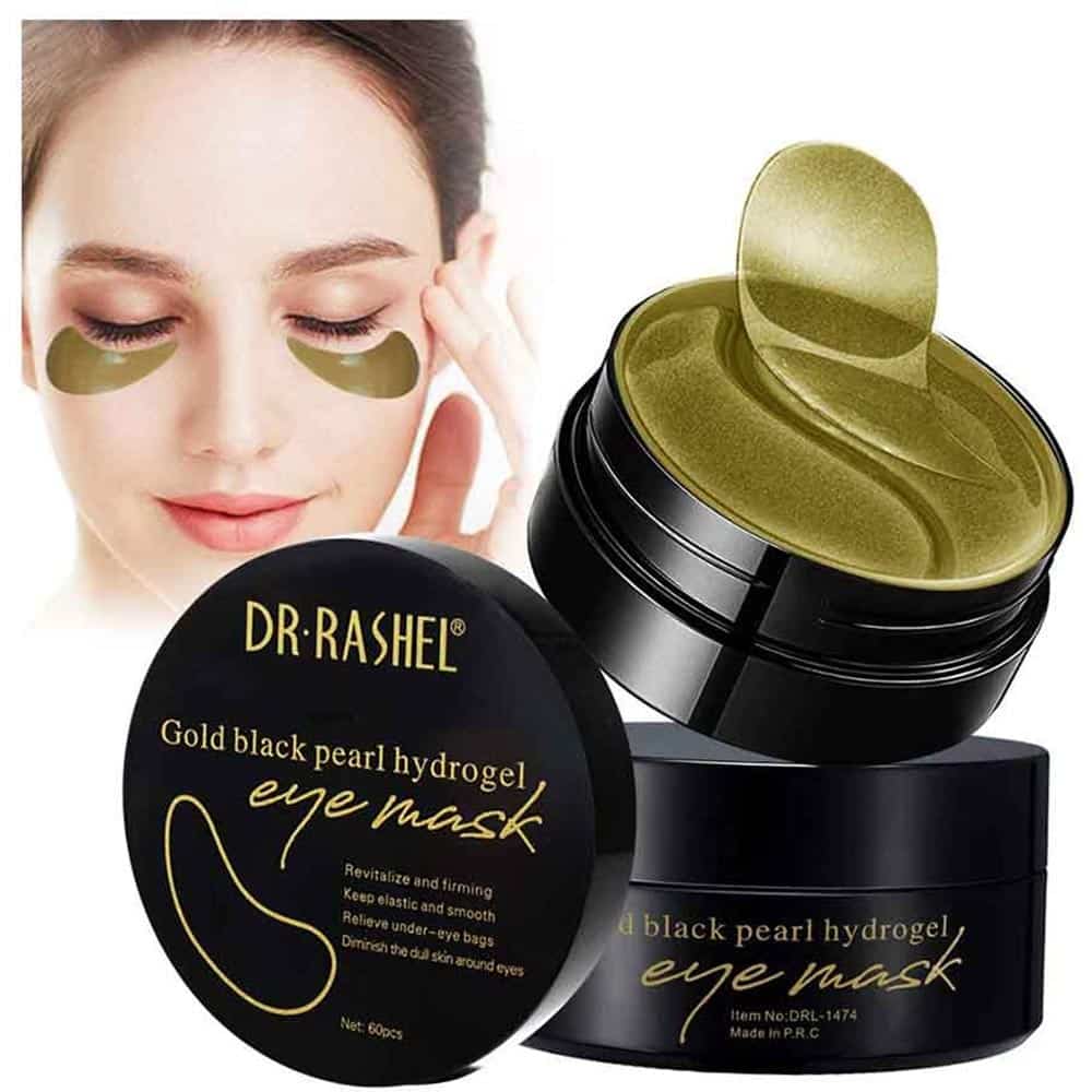 Dr Rashel - Black Pearl & Gold Hydrogel Eye Mask 60'S