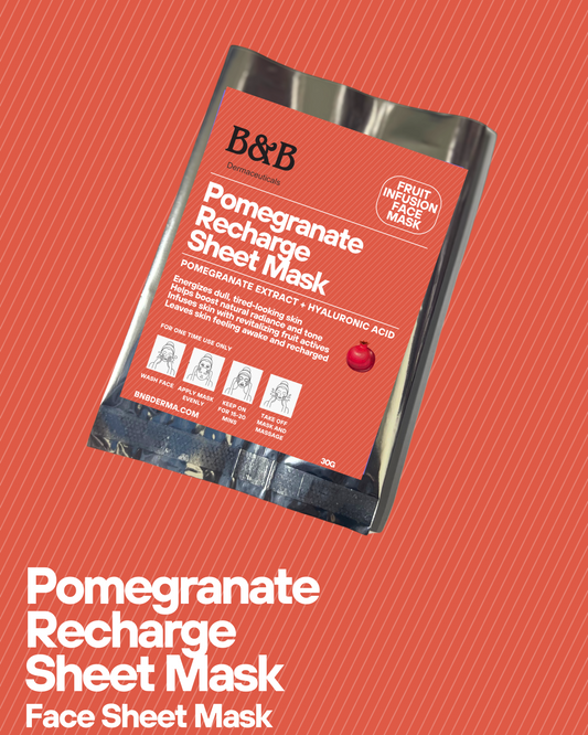 B&B Derma - Pomegranate-Skin Recharge Sheet Mask