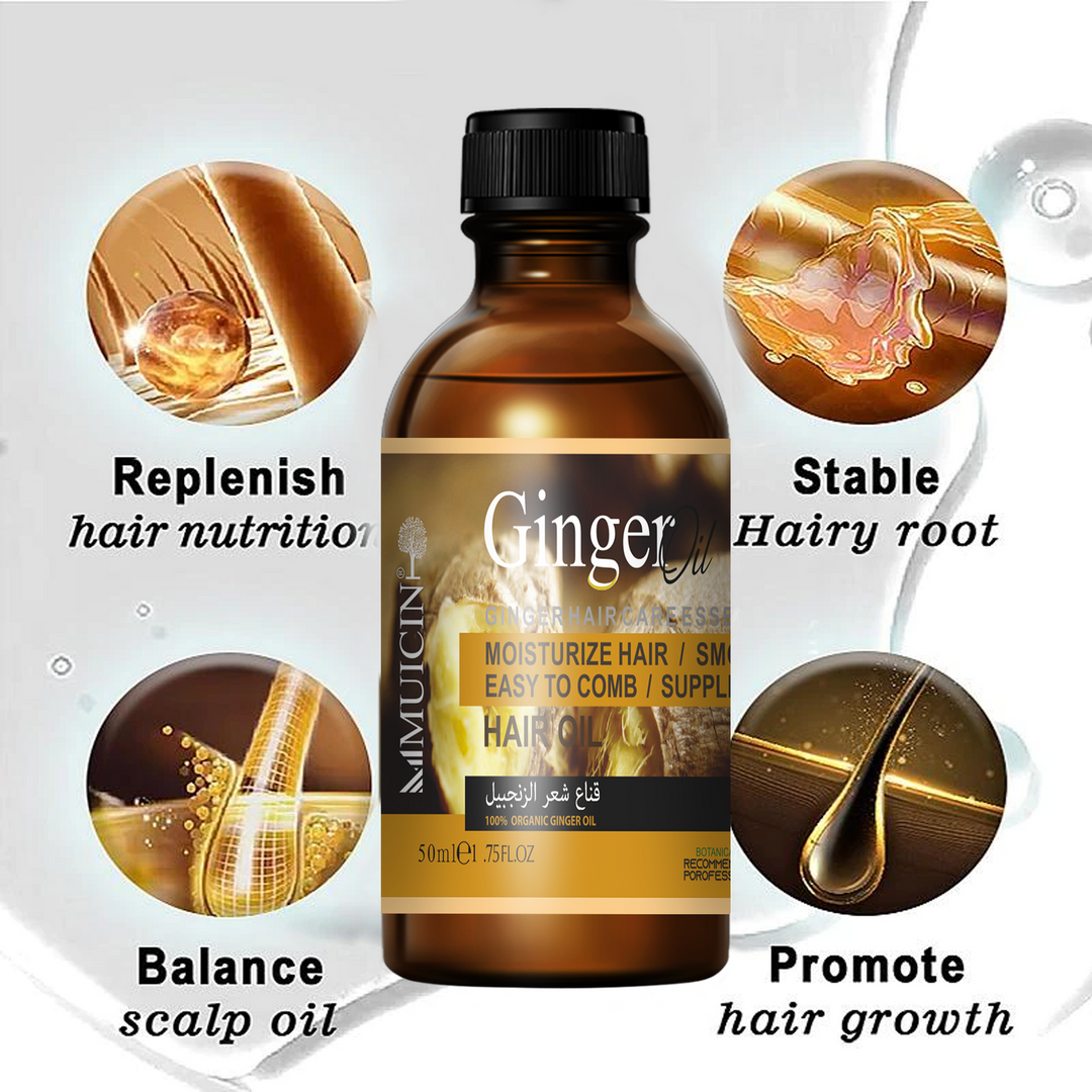 Muicin - Organic Ginger Hair Growth Oil - 50ml