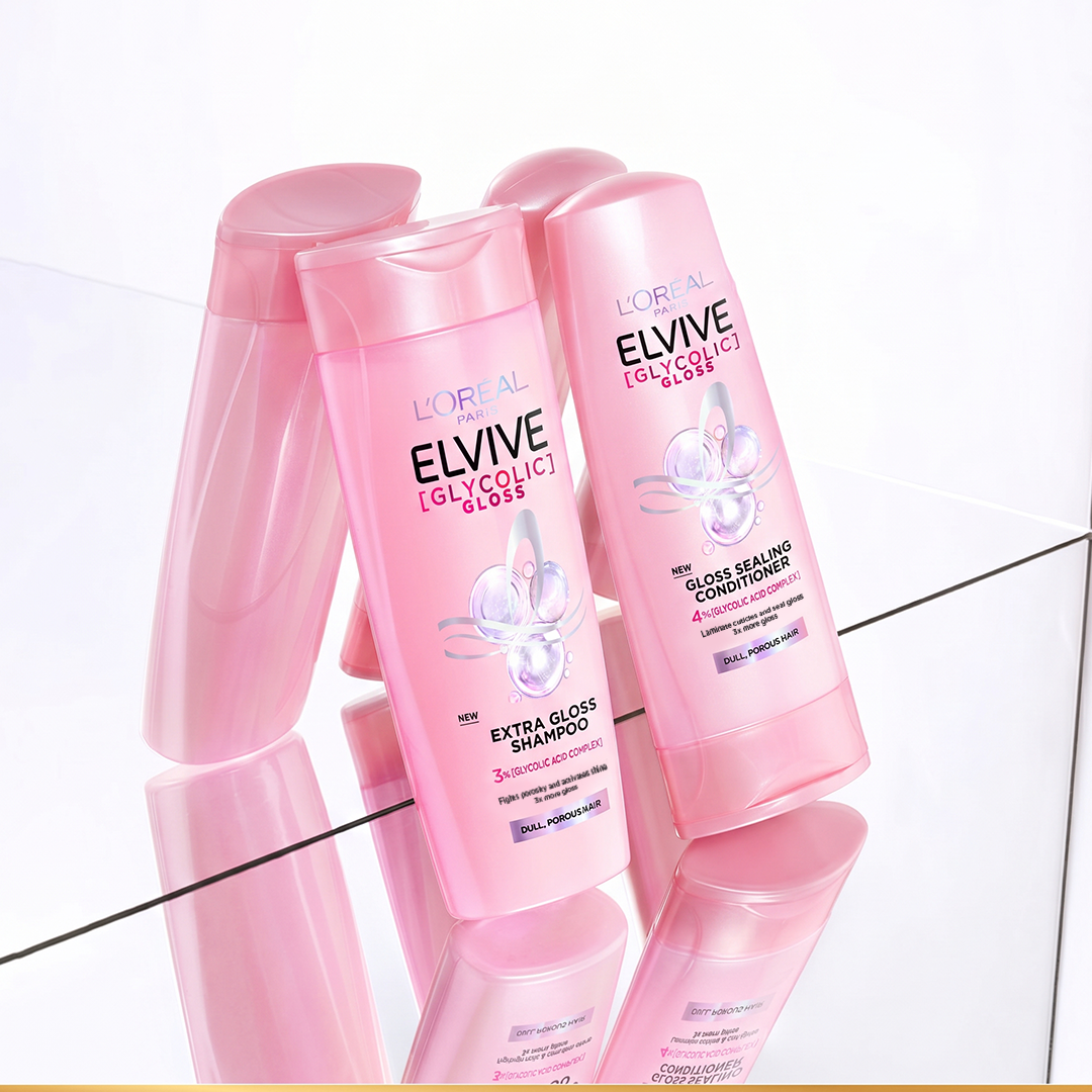 L'Oréal Paris Elvive Glycolic Gloss Conditioner - 175ml
