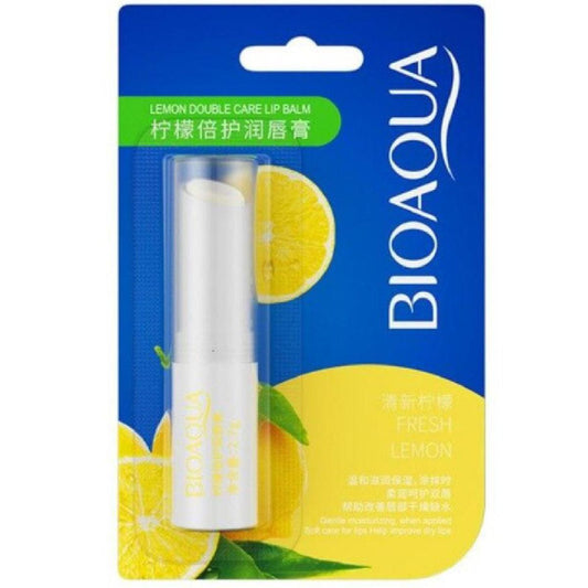 Bio Aqua - Lemon Double Moist Lip Balm - 2.7G