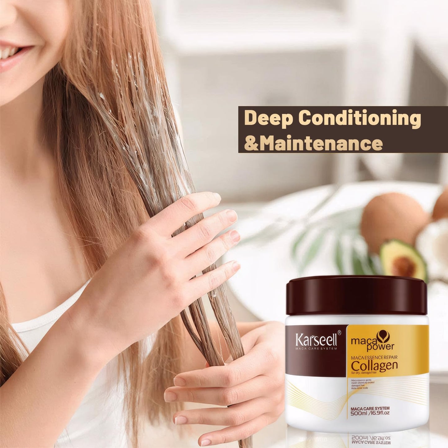 Karseell Hair Mask Collagen Treatment Cream - 500Ml