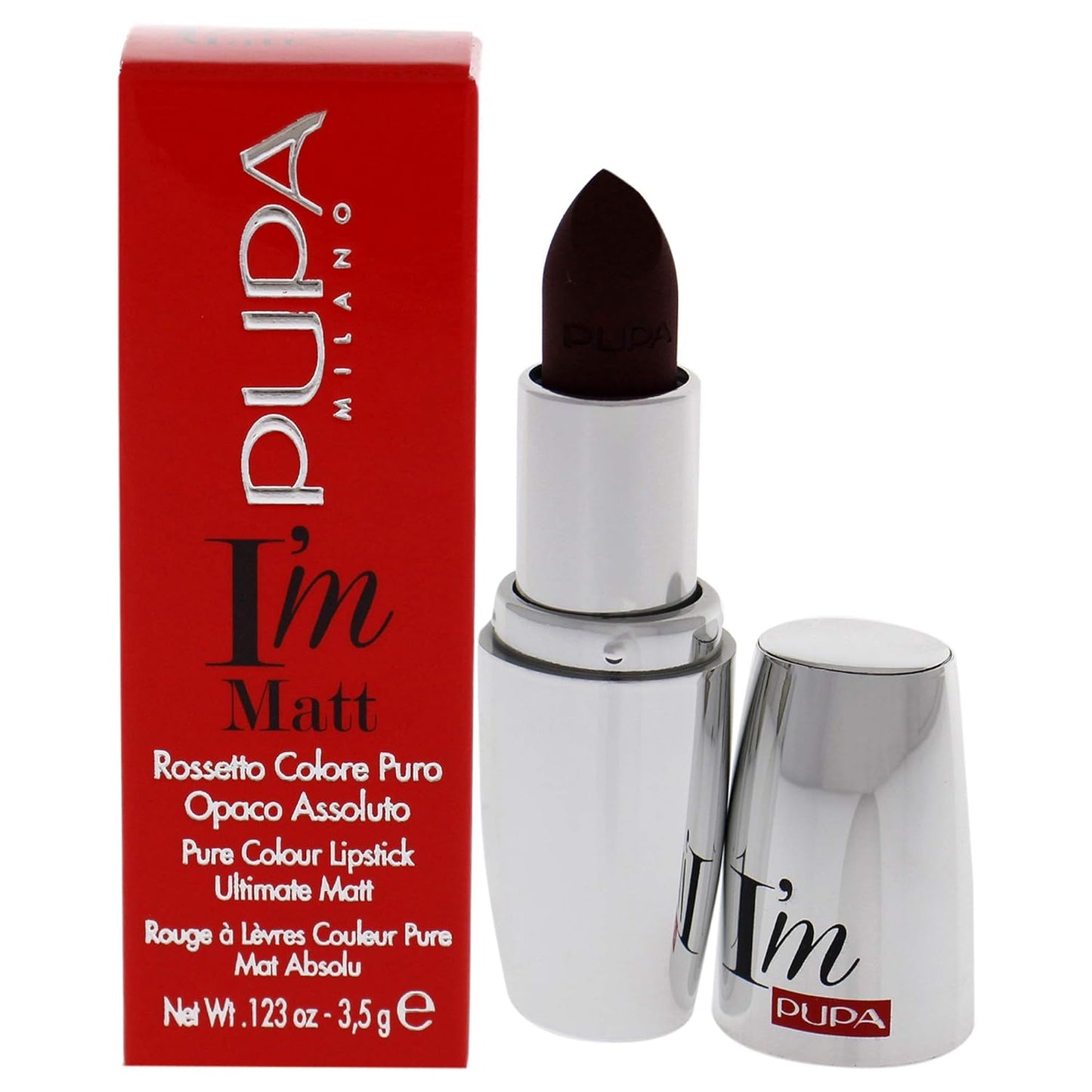 Pupa Milano - I'M Matt Pure Colr Lipstick  - Bewitched Plum