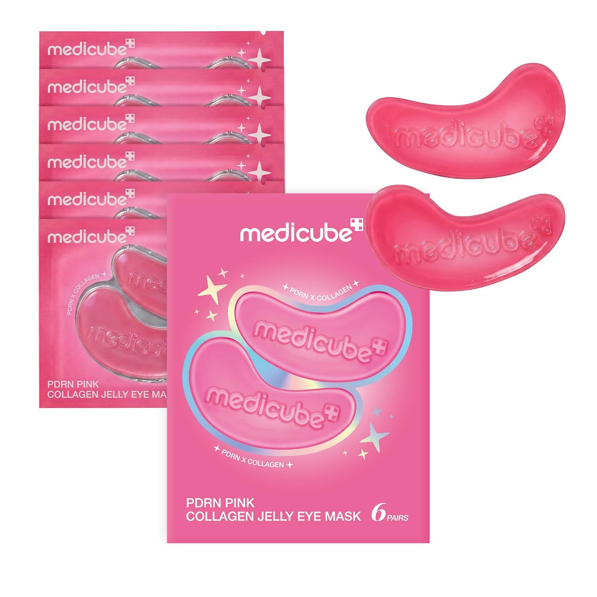 Medicube - PDRN Pink Collagen Jelly Eye Mask - 06 Pairs